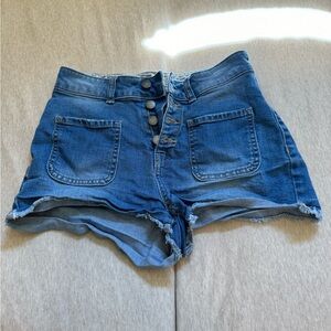 Roxy High Waisted Jean Shorts